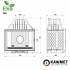 Каминная топка KAW-MET W8 (17.5 kW) EСO купить